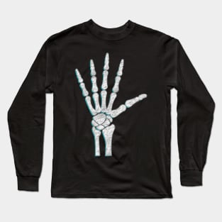 Skeleton Hand Long Sleeve T-Shirt